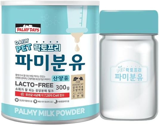 Permee Powdered Goat Milk, 10.6 oz (300 g) + Exclusive Bottle (8.5 fl oz (250 ml), Goat Milk, Powder