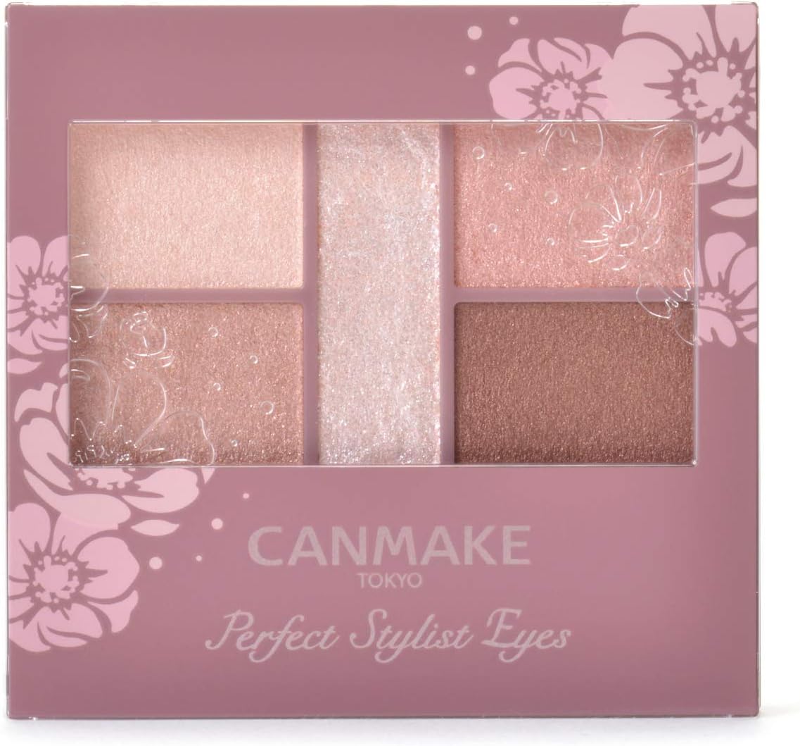 Canmake Perfect Stylist Eyes v24, Mellow Milk Tea, Eyeshadow, 0.1 oz (3.0 g) (x1)