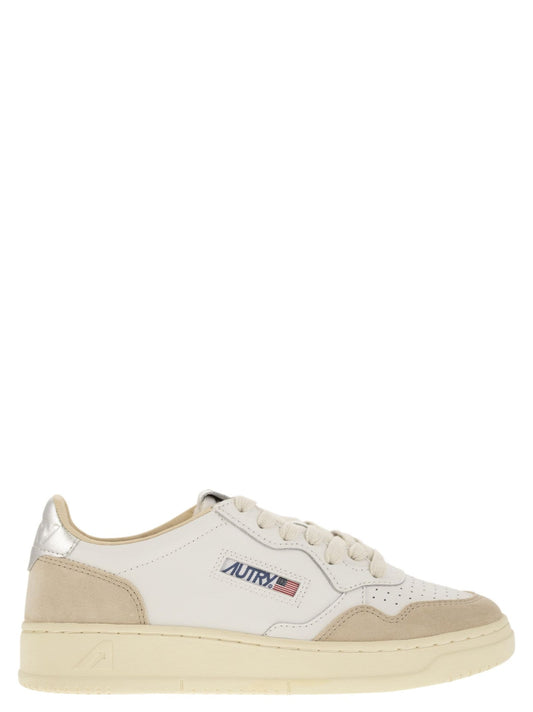 Autry Medalist Low Leather Sneakers - Image 1
