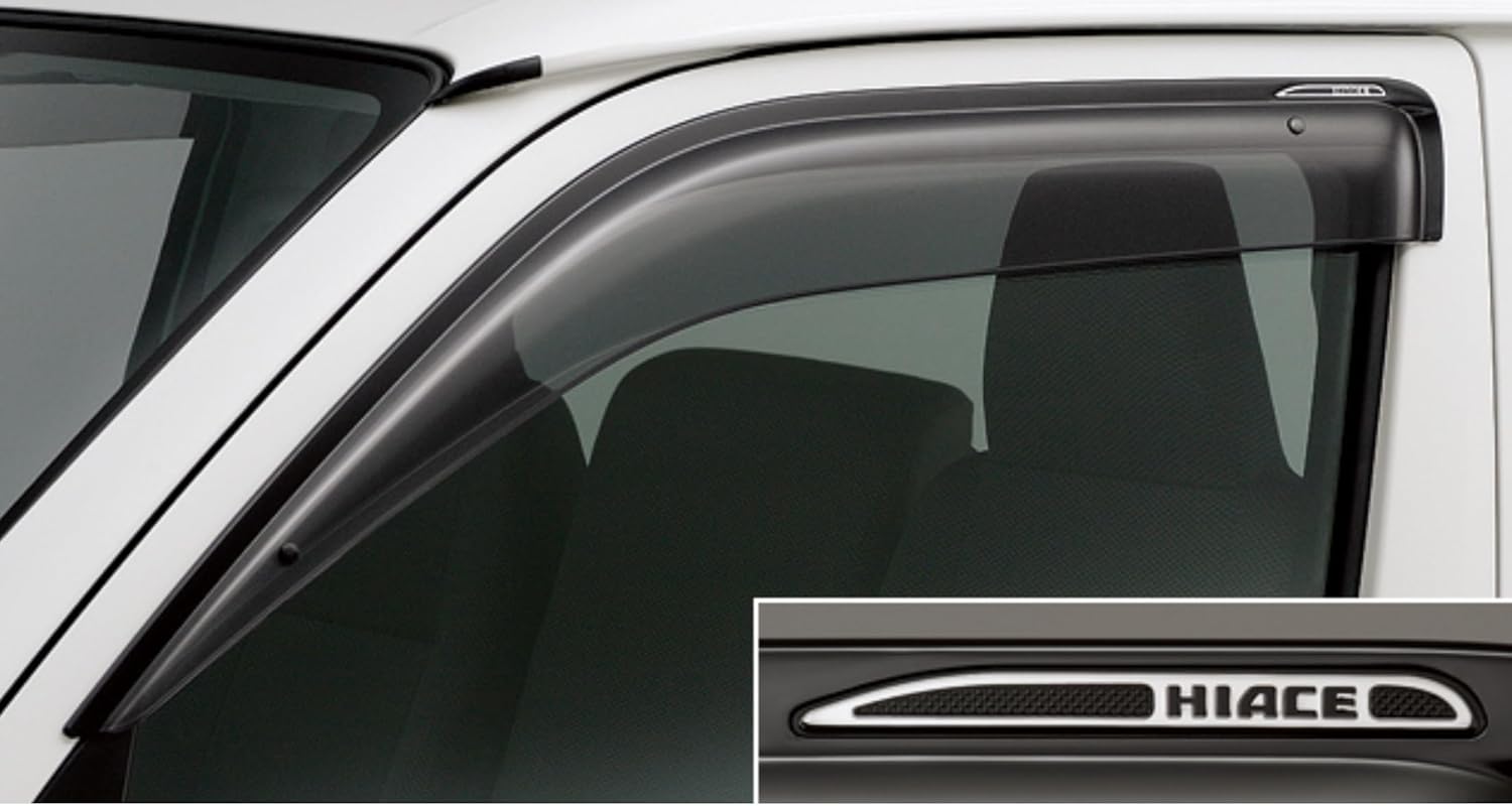 TOYOTA Genuine Parts HIACE High Ace Side Visor, RV Wide Type, For 1 Vehicle, Part Number 08162-26030 (08611-26190 Alternate Part Number: Please Check Yourself