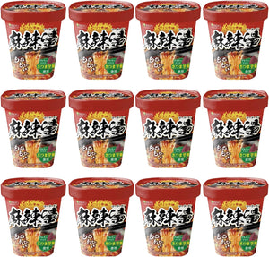 医食同源ドットコム 麻辣湯 (マーラータン) 88g × 12食 『ヴイ一ガン認証取得商品』グルテンフリー さつま芋麺使用 植物由来 低カロリー おいしい モチモチ食感 即席春雨 カップ麺