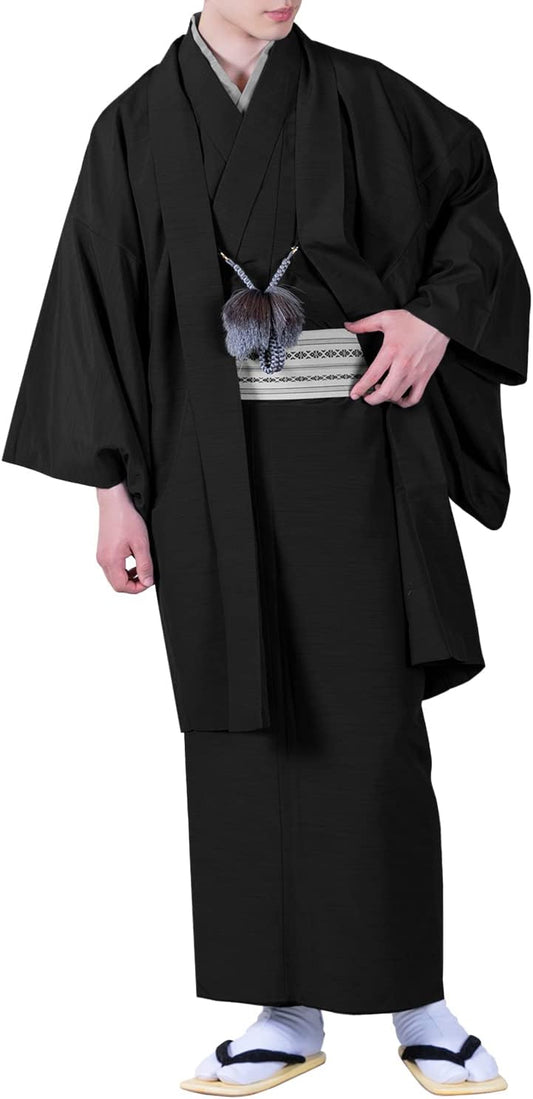 Kyoetsu Kimono Haori Set, Men's, Men's