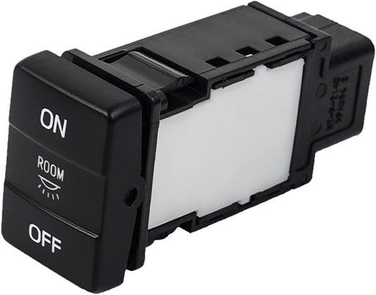 Cartist Toyota Hiace 200 Series Room Lamp Switch, LED Switch, Genuine Wind Switch HIACE 200 Type 4 S-GL DX Assembly H25.12~ On/Off Switch LED Lamp Included, Illumination, Genuine Replacement, Custom