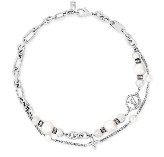 LOUIS VUITTON Midnight Pearl Choker - Image 1