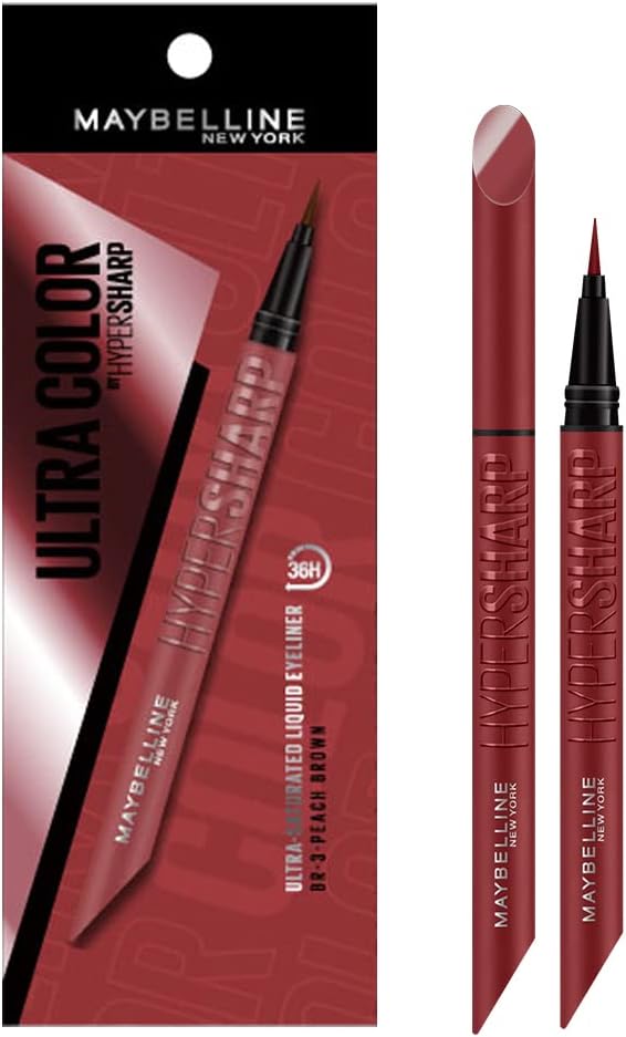 Maybelline BR-3 Ultra Color Eyeliner Peach Brown