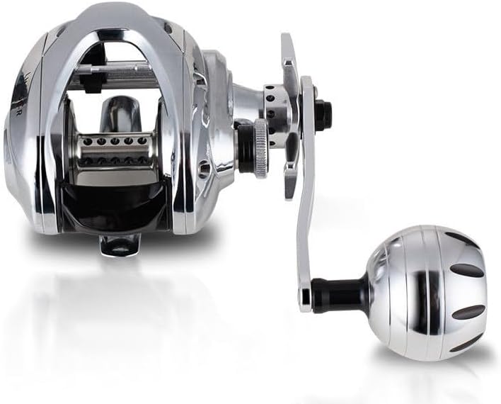 ベイトリール 遠投 フィッシング リール 両軸リール 釣り 右ハンドル 左ハンドル 大物 ドラグ力10KG 8+1 海釣り 川釣り 湖釣り 防波堤 渓流釣り [並行輸入品]