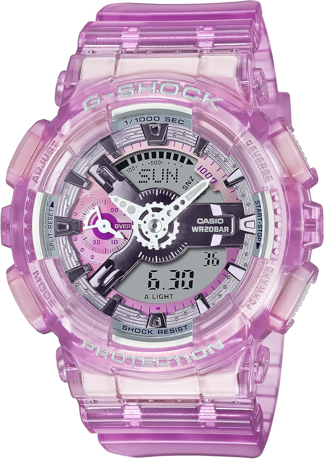 Casio GMA-S110VW-4A Women's Watch Boys Size Overseas Model