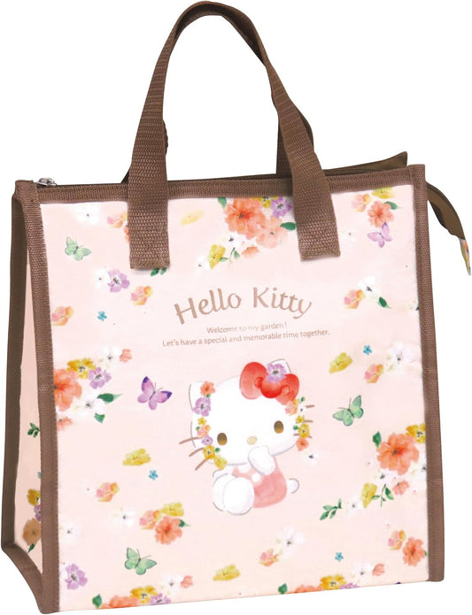 Jays Planning SBS542 Insulated Square Lunch Bag, Hello Kitty Flower