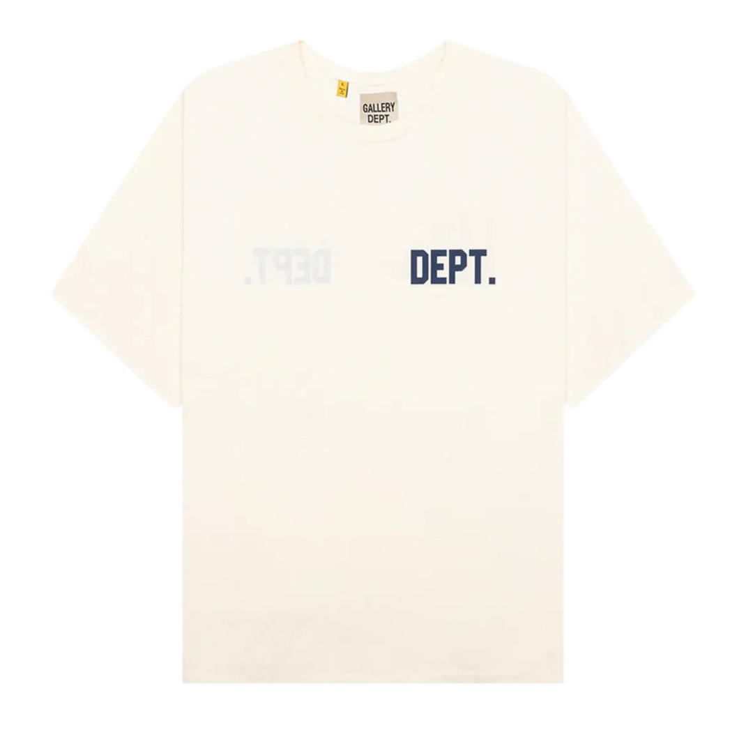 GALLERY DEPT 'WHITE' STUDENT COACH REVERSIBLE LOGO TEE