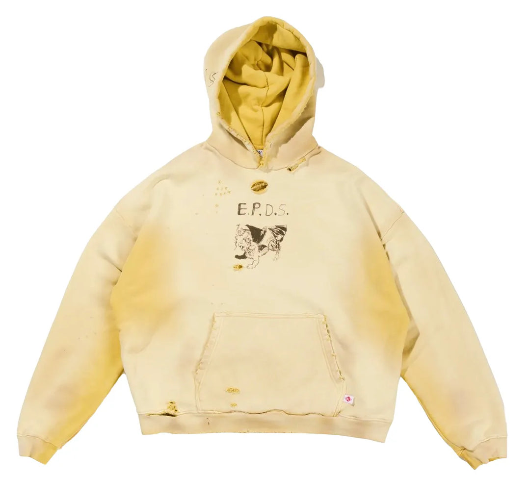 PALY 'EPDS' YELLOW HOODIE