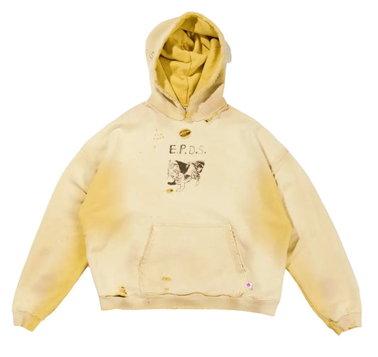 PALY 'EPDS' YELLOW HOODIE