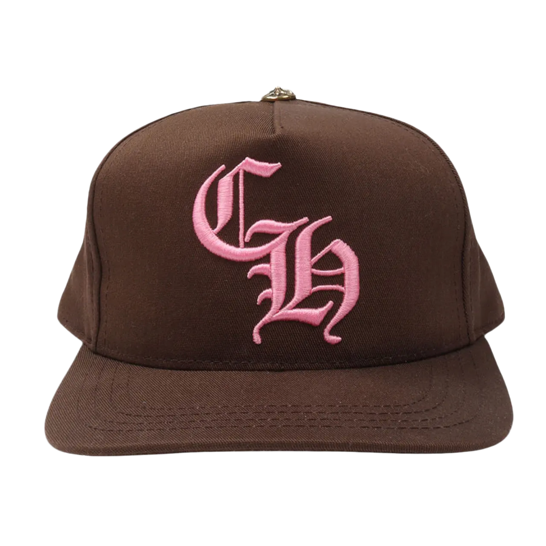 CHROME HEARTS 'BROWN/PINK' CH SNAPBACK HAT
