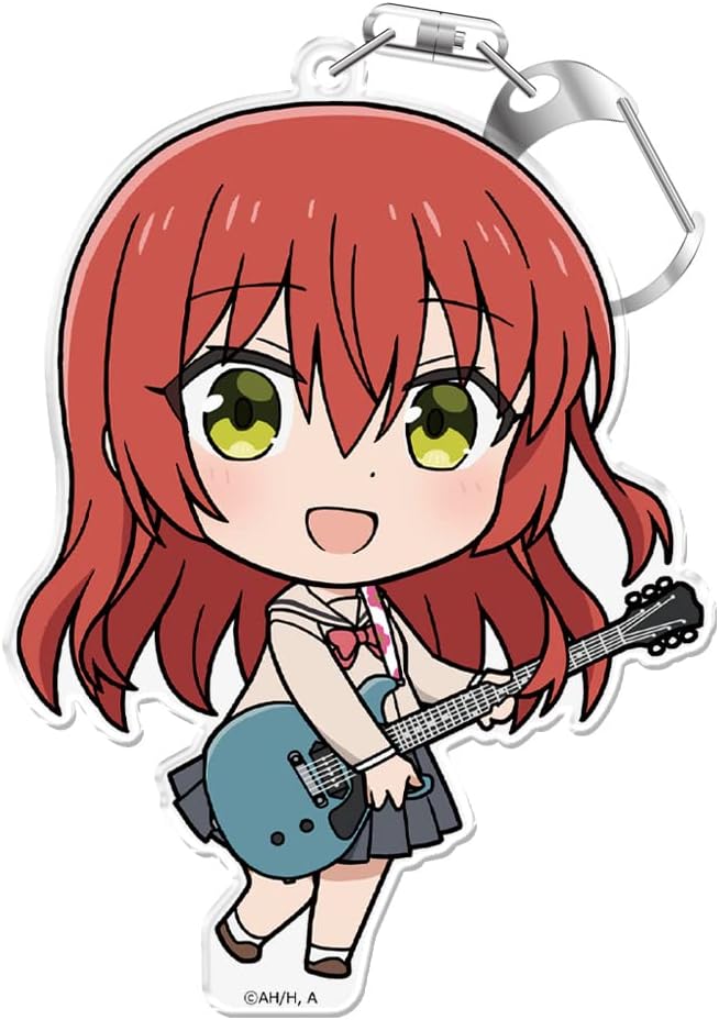 Bocchi Za Roku! Punikoro! Key Chain (with Stand) Ikuyo Kita