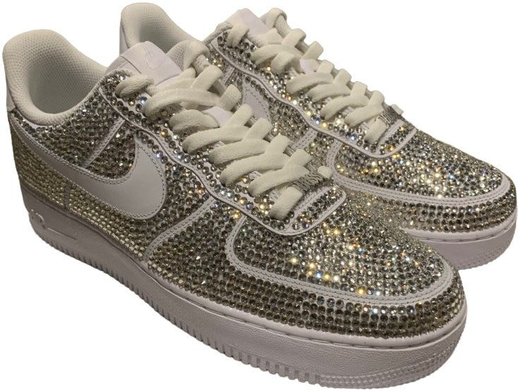 BOSSI 'WHITE' RHINESTONE SNEAKER