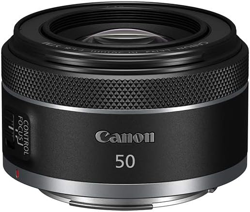 [Renewal] Canon Lens RF50mm F1.8 STM Black Compact (4515C002)