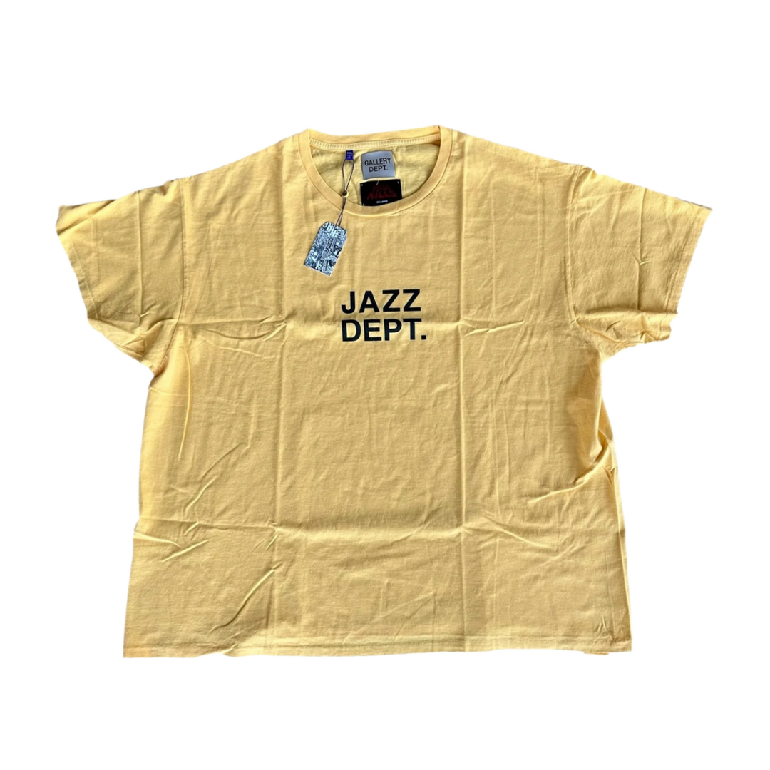 GALLERY DEPT 'YELLOW' ATK JAZZ DEPT TEE