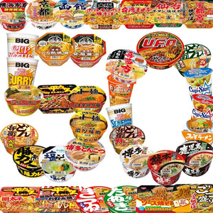 Cup Noodles, Assorted, Yamadai, Super Noodles, Couple Ramen, Set of 24, Local Ramen (50 Types)