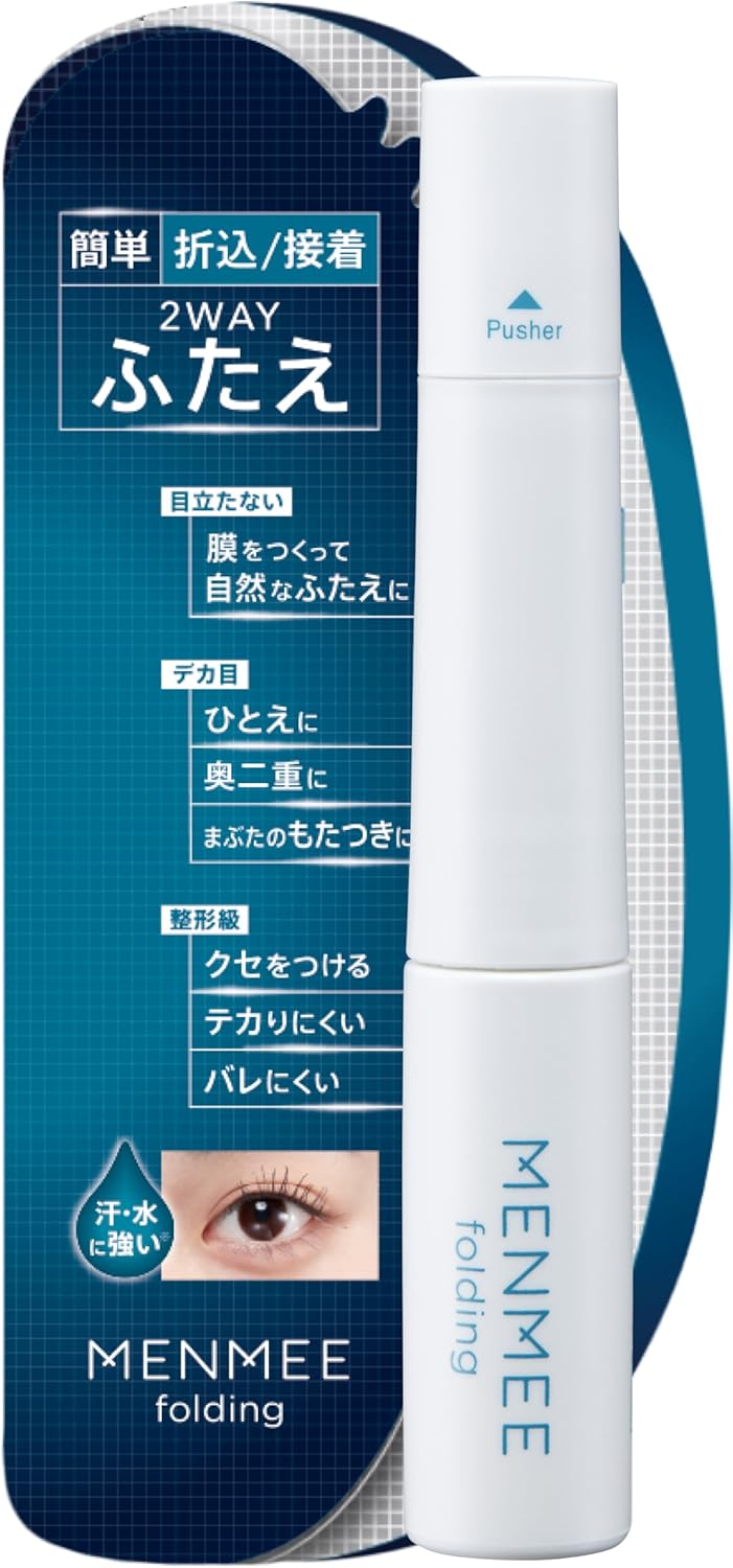 Double Glue, Double Eyelids, Folding/Adhesive Type, Quick Drying, Inconspicuous, Sweat and Water Resistant, Latex Free