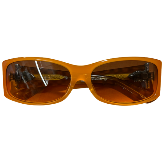 CHROME HEARTS 'ORANGE' ULEIN SUNGLASSES