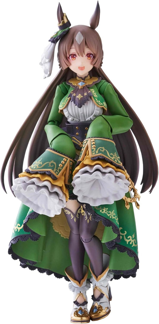 S.H. Figuarts Uma Musume Pretty Derby Satno Diamond, Approx. 5.3 inches (135 mm), PVC & ABS, Pre-painted Action Figure