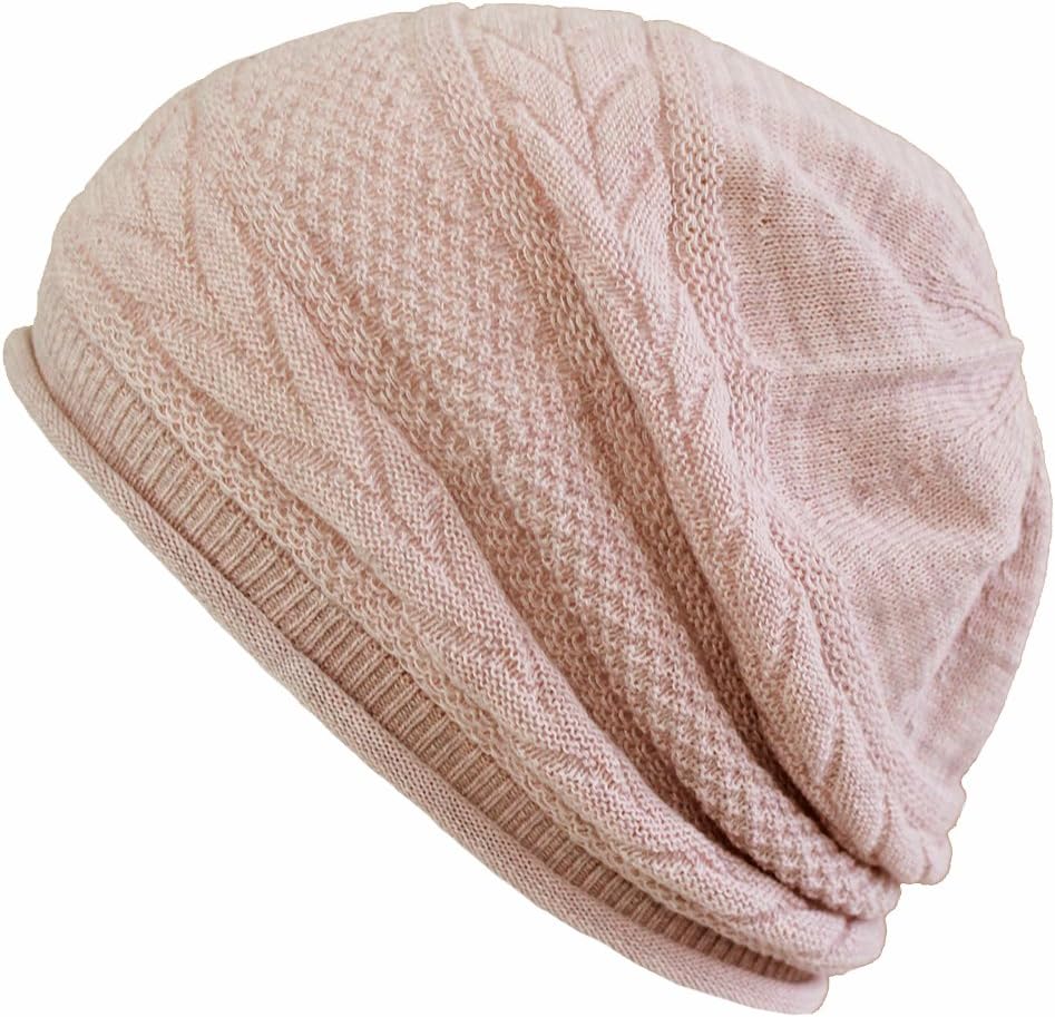Cocolo Beanie with Organic Braided Borders, For Spring & Summer, Made in Japan, Post-Chemotherapy/Medical Purposes