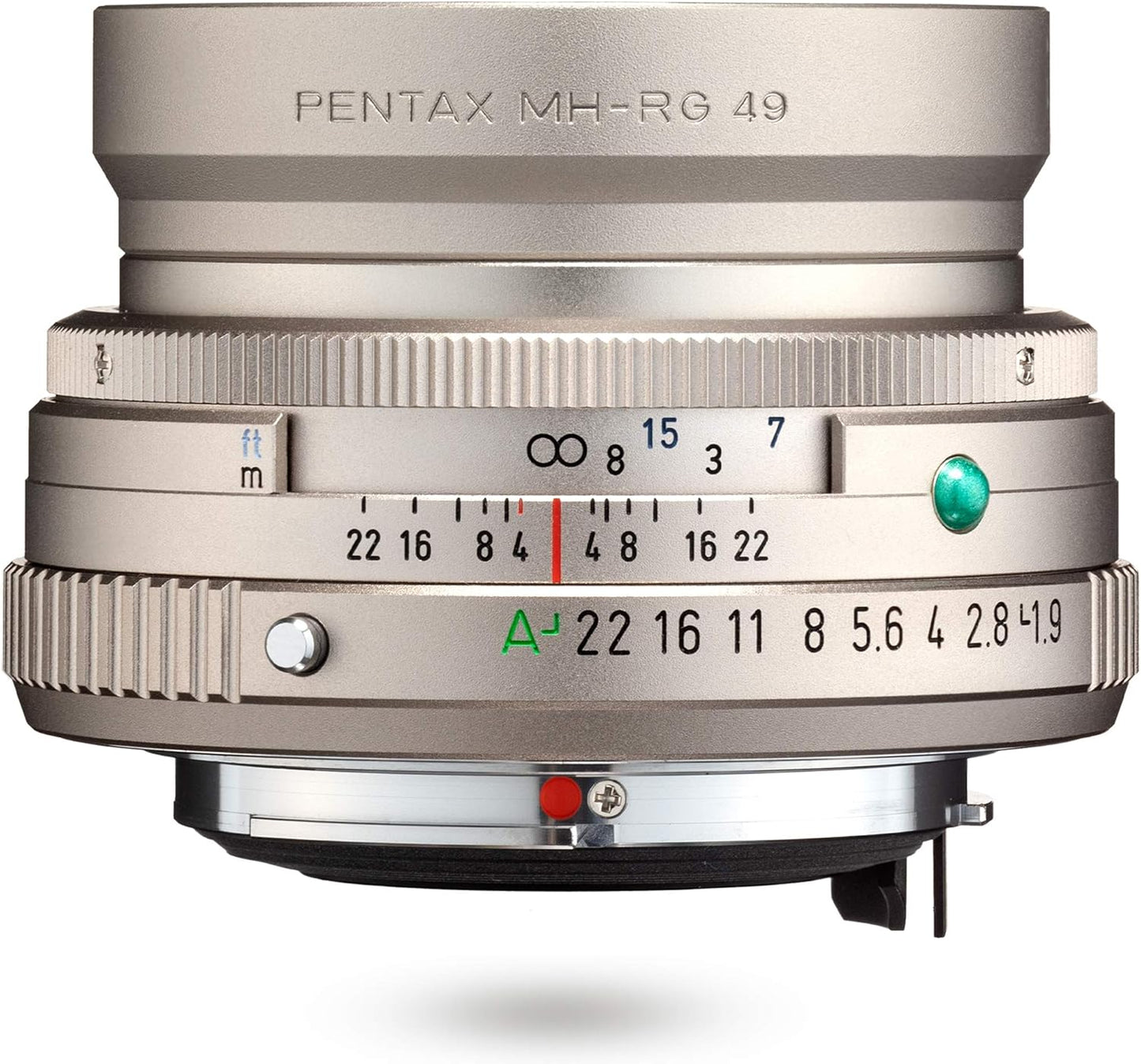 Pentax HD 43mm F1.9 Limited Silver Limited Lens, Standard Prime Lens, [F1.9 Large Aperture Lenses] [High Performance HD Coating] [SP Coating] [Round Diaphragm] [Machined Aluminum Body] (20150)