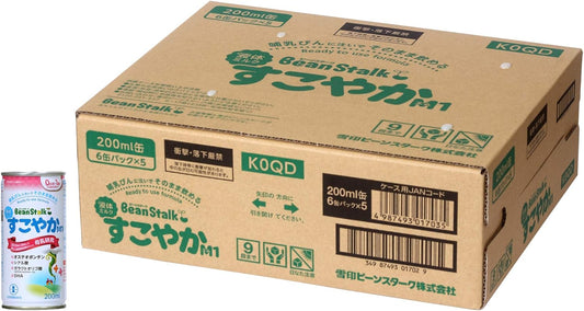 Bean Stark Liquid Milk Sukoyaka M1 (Sold by Case) x 30 Bottles