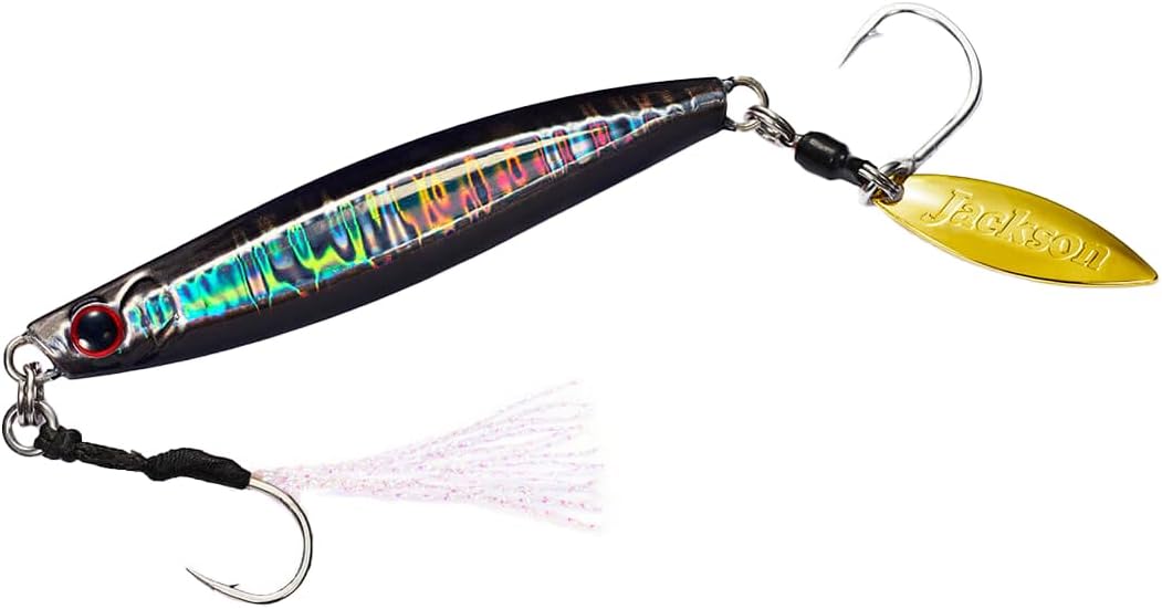 Jackson Metal Effect Blade Jig, 0.7 oz (20 g) / 1.1 oz (30 g) / 1.4 oz (40 g)