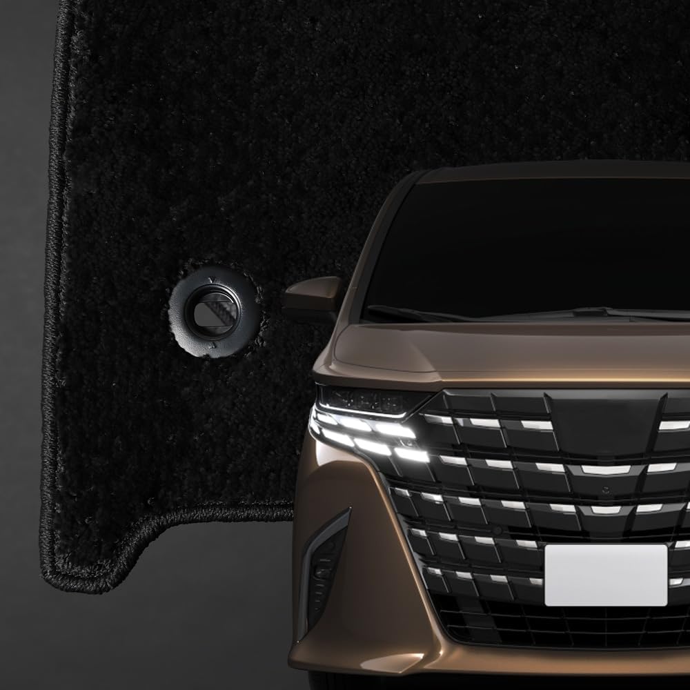 Hobby Craftsman Floor Mat, Royal Lounge Mat, New Alphard 40 Series, Vellfire 40 Series, Executive Royal Type, Compatible with "08k-a001-ca" Lot No. 01