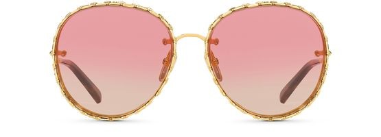 LOUIS VUITTON LV リング ラウンド サングラス - Image 1