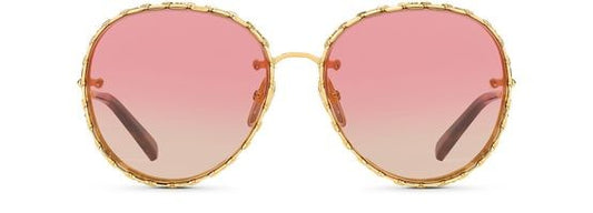 LOUIS VUITTON LV リング ラウンド サングラス - Image 1