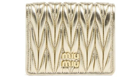 MIU MIU Small quilted nappa leather wallet - Image 1