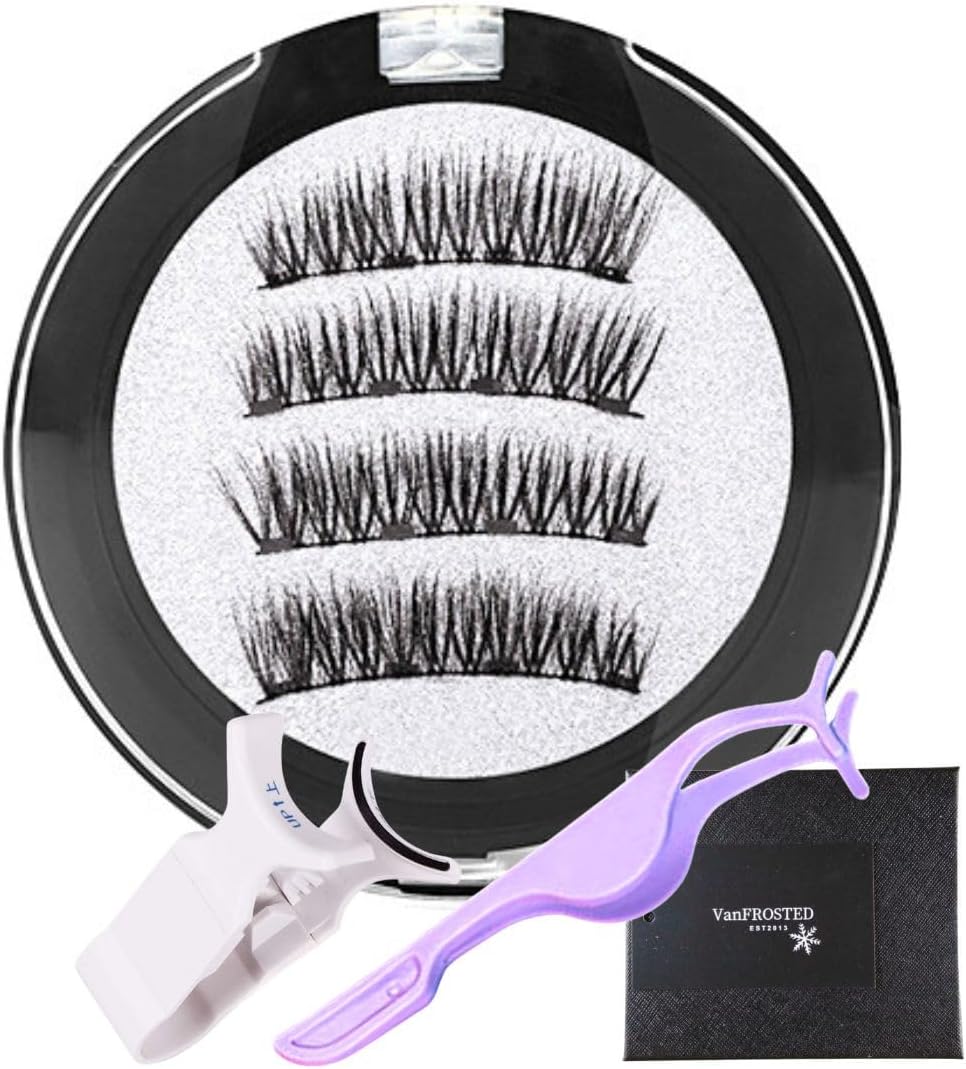 磁気まつげ マグネットつけまつ毛 マグネット のり不要 吸着 つけまつげ 磁気 つけまつ毛 磁石 3D ミンク ボリューム大 目尻 ふさふさ くり返し使える 再利用可能 ナチュラル アプリケーター (L07ライラックジャム)