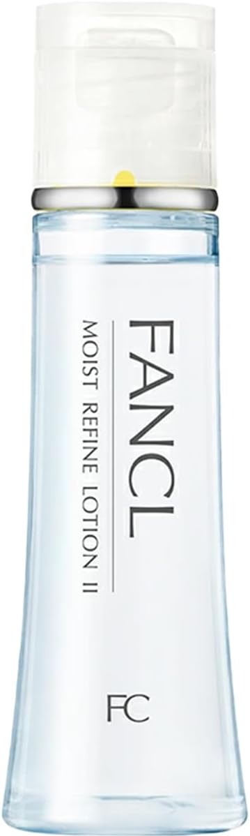 FANCL (FANCL) Moist Fine Lotion II, Moist 1.0 fl oz (30 ml) (Approx. 30 Day Supply), Lotion, Additive-Free (Inner Dry/Sensitive Skin/Dry Skin), Moisturizing