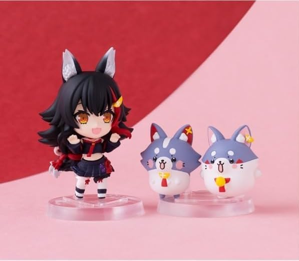 Candy Toy Holo Live Deformed Collection Vol. 1 (Miojin + Miofa (Wolf & Cat)) Outer Box / Gum Not Included
