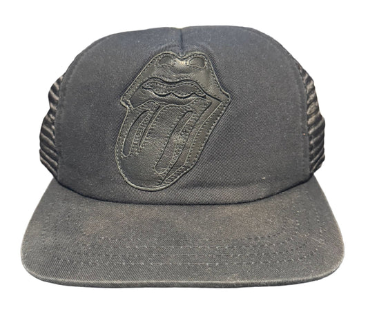 CHROME HEARTS 'BLACK' ROLLING STONES TRUCKER HAT