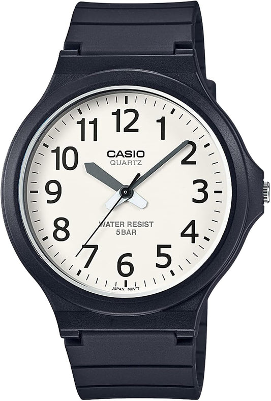 Casio MW-240 Watch, Casio Collection, white, Newest model