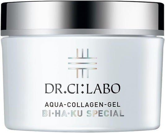 New Aqua Collagen Gel, BIHAKU Special R, 7.1 oz (200 g), Lotion, Serum, Milky Lotion, Cream, All-in-One Gel, All-in-One Gel, Vitamin C, Highly Moisturizing, Pores, Brightening, Large Capacity, Respect