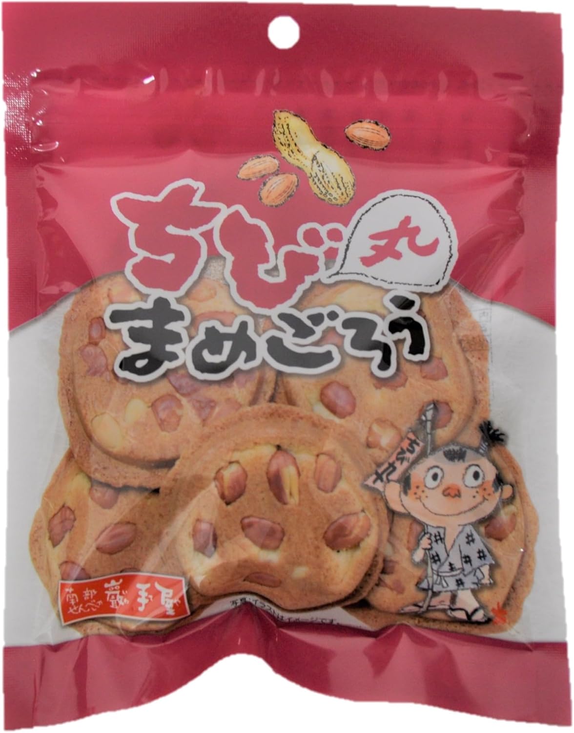 Komatsu Seika (Iwaeya) Chibimaru Mamegoro 54g x 10 Bags