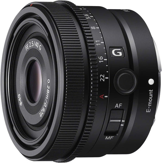 Sony SEL40F25G Standard Monofocal Lens Full Size FE 40mm F2.5G G Lens for Digital SLR Camera α [E-Mount] Genuine Lens