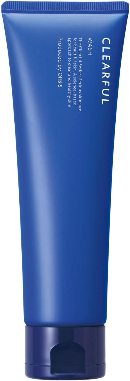 Orbis Quasi-Drug, Clear Full Wash, Dense Foam, Facial Cleansing Foam, Anti-Acne, Sensitive Skincare, Facial Cleanser, Unscented, 120g