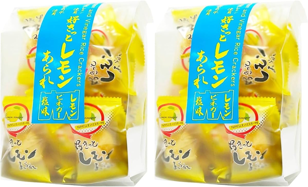 Morihaku Seika Lovitto Lemon Flavor, 1.6 oz (46 g) x 2 Bags