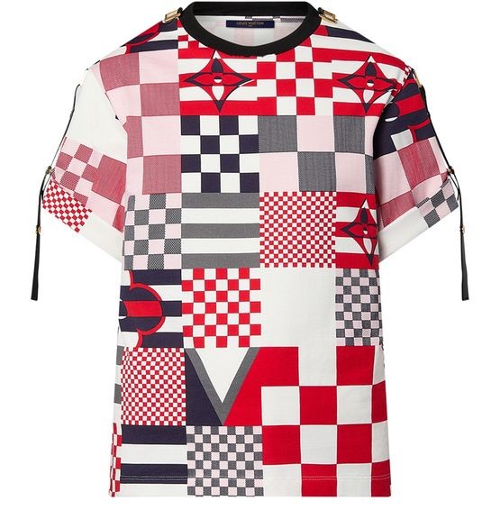 LOUIS VUITTON Graphic LV x AC Print T-Shirt - Image 1