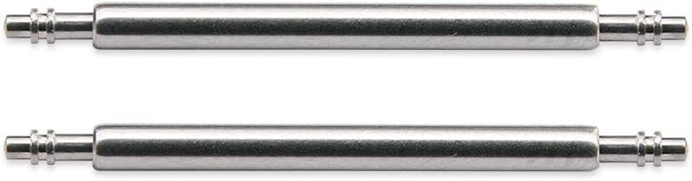 [Set Product] Genuine Seiko 0.8 inch (20 mm) Φ1.8 inch (1.8 mm) Stainless Steel Watch Belt Pin Set of 2 Rust Resistant