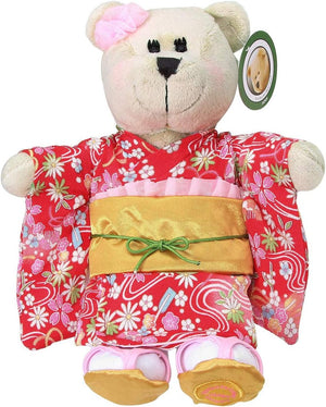 Starbucks Staba Plush Bearista Bear Bear Bear Boys Girls Japan Limited Japanese Kimono Hakama Crepe Ethnic Costume Black Apron Barista Asian (Girl) Birthday Gift