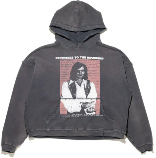 ENFANTS RICHES DÉPRIMÉS 'REVEREND' BLACK HOODIE