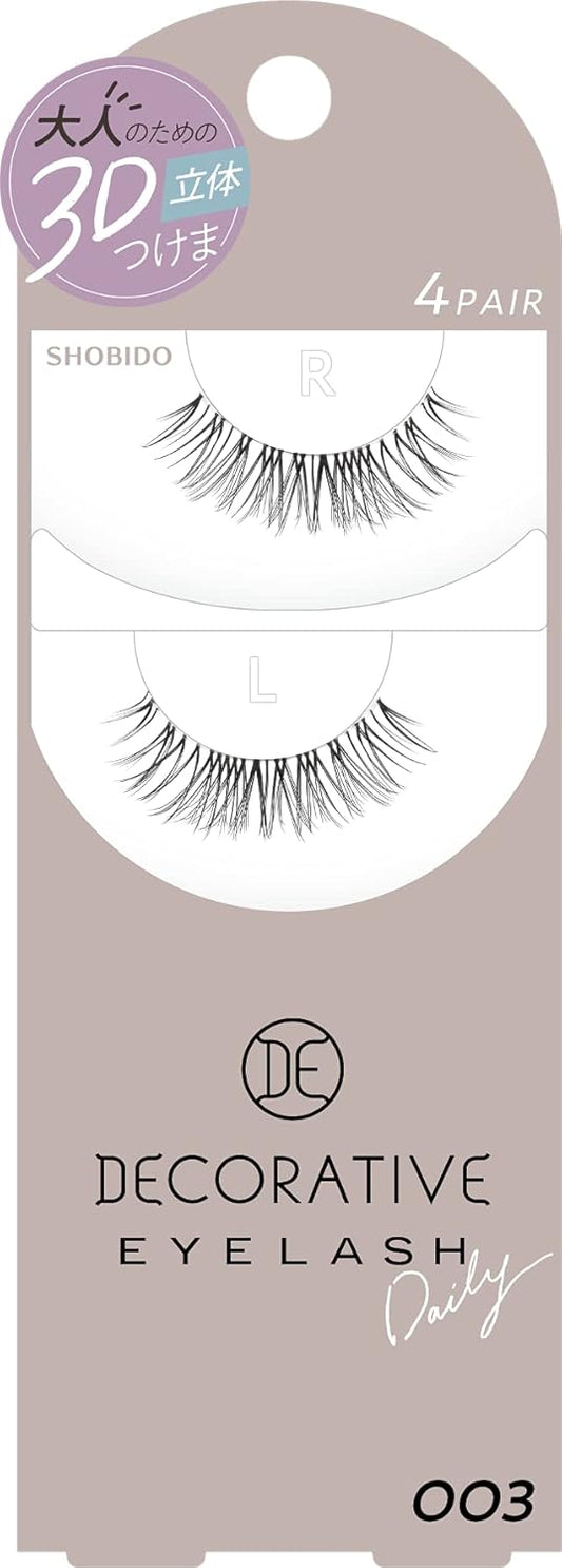 デコラティブアイラッシュ ＜ 003 ＞ （上つけまつげ4ペア入） SE43542 デコラティブ つけま 付けまつげ つけまつ毛 ツケマ アイラッシュ