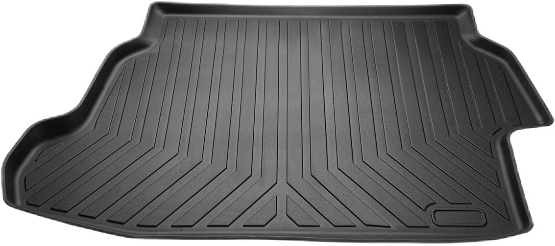SunYard Prius 60 Series Compatible Trunk Mat, Luggage Mat, Vehicle Specific Design, Floor Mat, TPE Material, 3D Floor Mat, Waterproof, Stain Resistant, Antibacterial, Abrasion Resistant, Custom Mat,