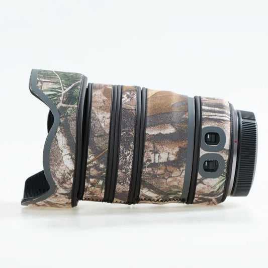 XCOAT Waterproof Camera Lens Coat for Canon RF 24-70mm F2.8 L USM, Camera Camouflage Rain Cover Lens Protective Sleeve (Jungle Camo)
