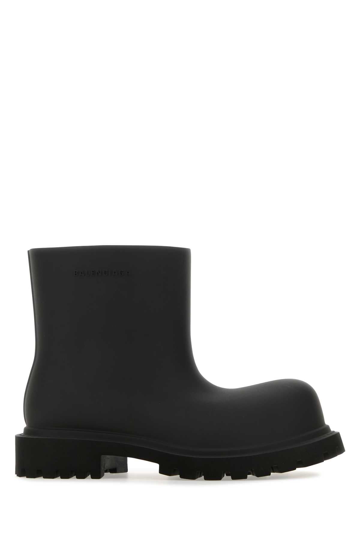 Balenciaga バレンシアガブラックエヴァステロイドアンクルブーツ - Image 1